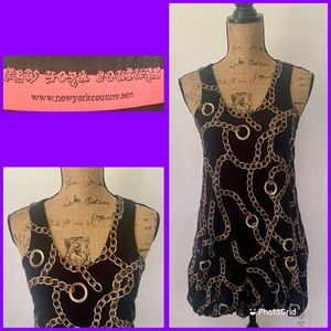 New York Couture Chains Onesie Romper